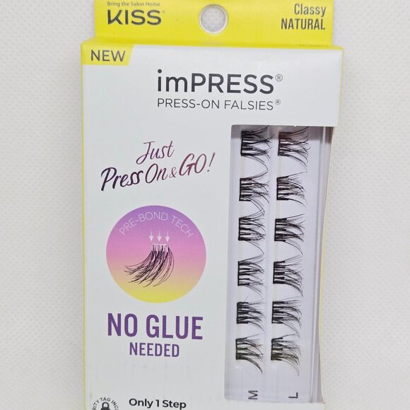 NIB SET OF 3 KISS IMPRESS PRESS-ON-FALSIES 36 TOTAL SLEEK/MODERN/CLASSY MSRP $33 - Picture 8 of 10